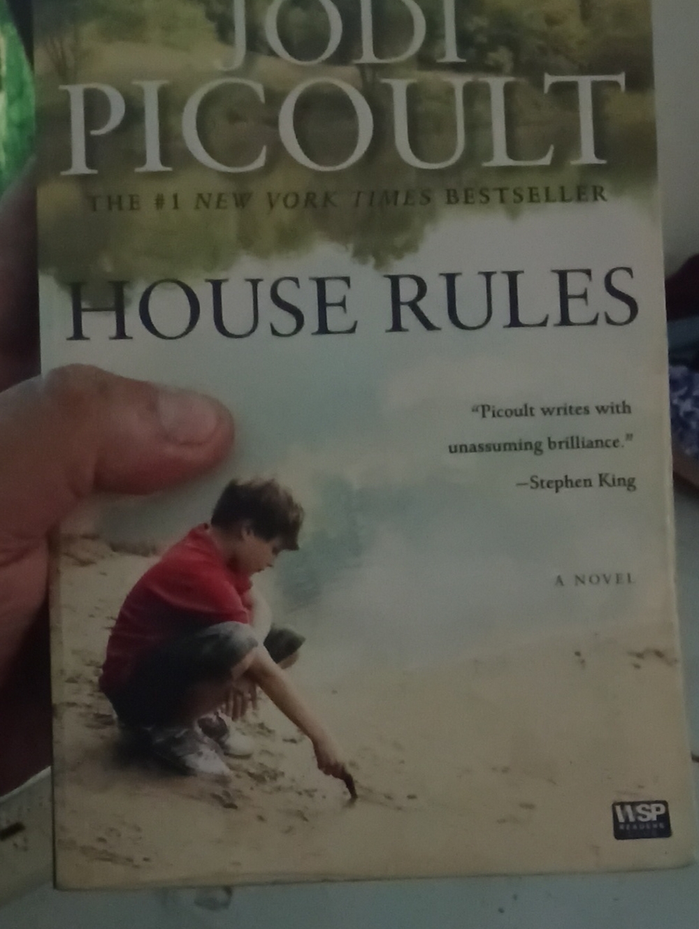 Jodi Picoult House Rules Coffee Table Book - White/Cream Cover
